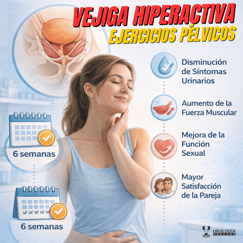 Vejiga hiperactiva, la utilidad de los ejercicios del suelo&nbsp;pélvico