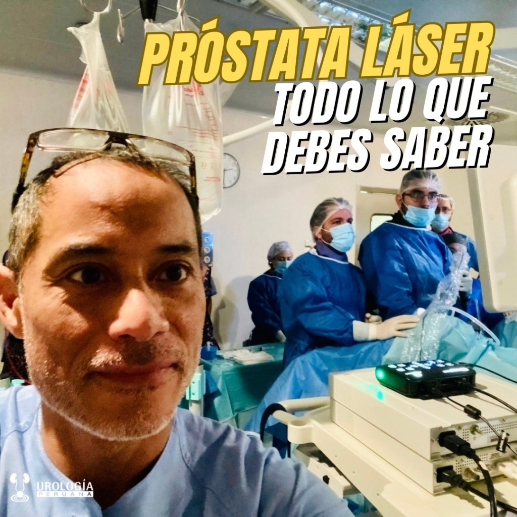 Cirugía láser de próstata, todo lo que debe saber