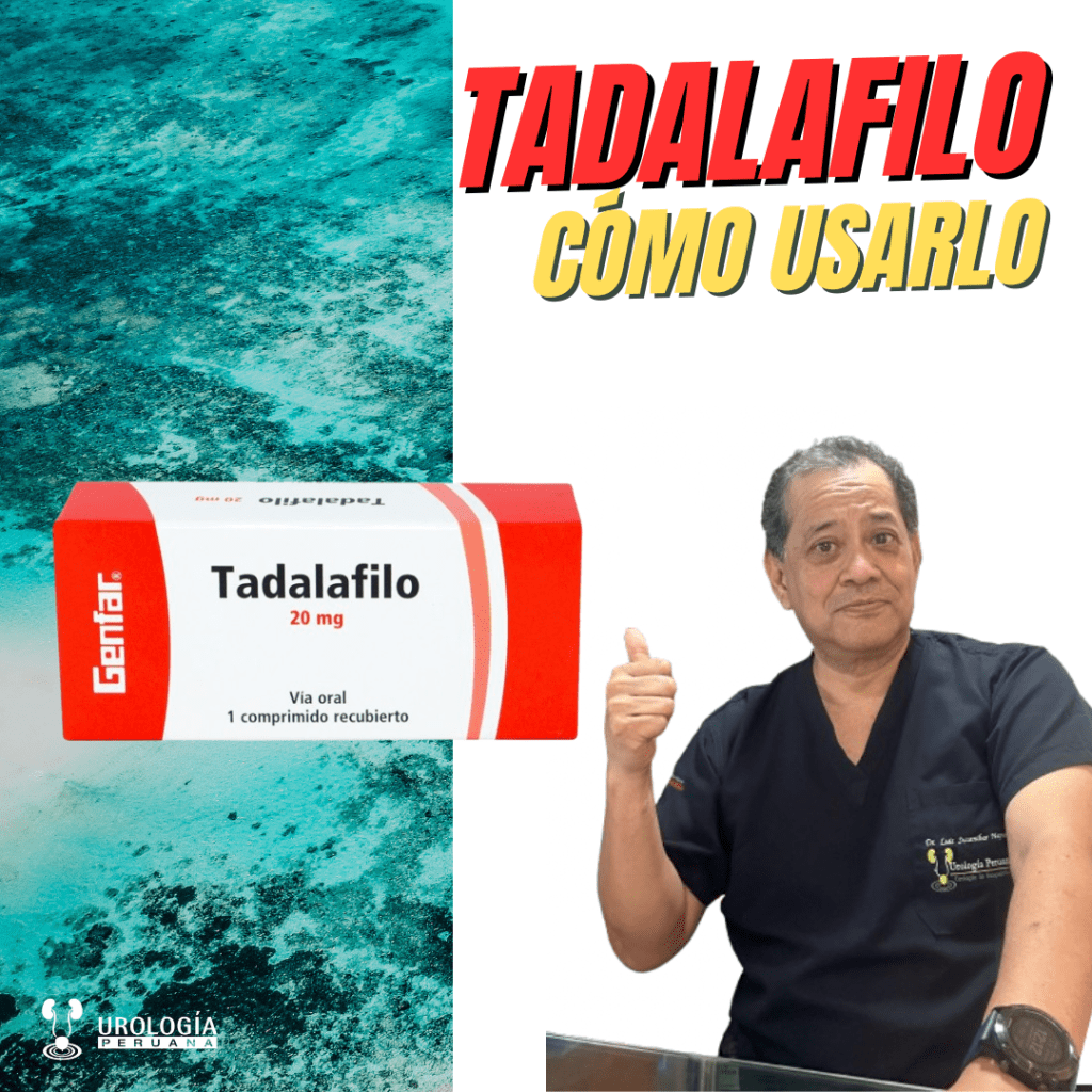 Tadalafilo: Riesgos y recomendaciones para su uso en&nbsp;pacientes.