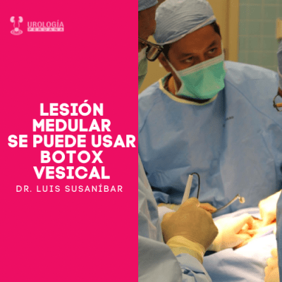 Botox para vejiga neurogénica en lesión&nbsp;medular