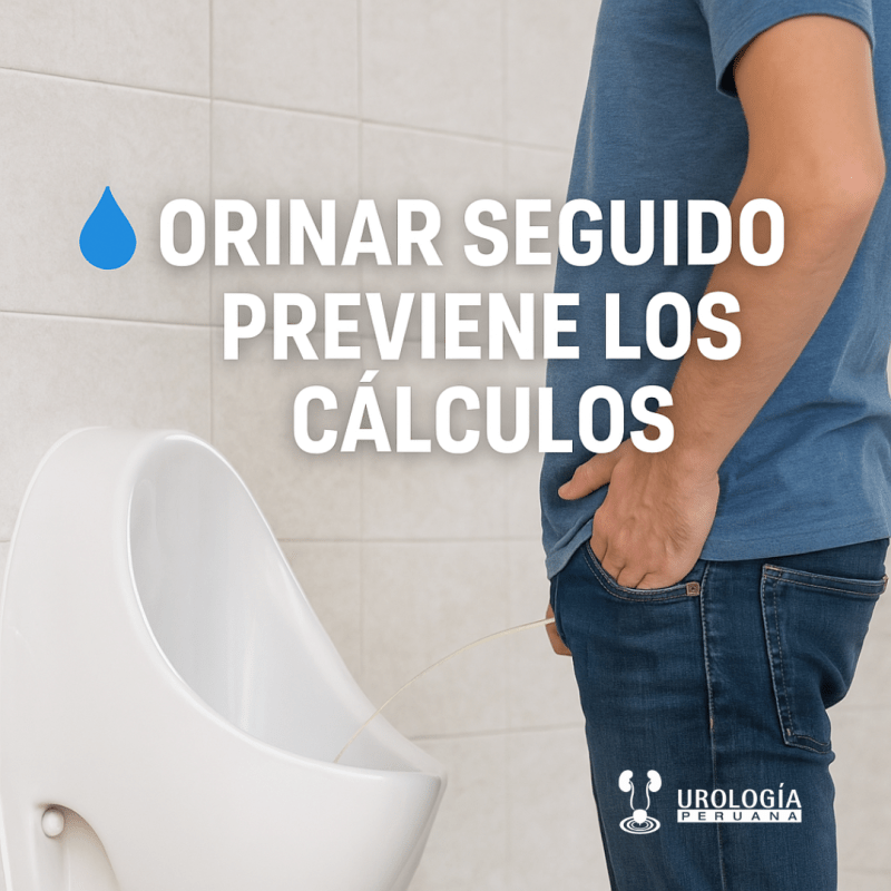 ¿Orinar seguido previene que formes&nbsp;cálculos?