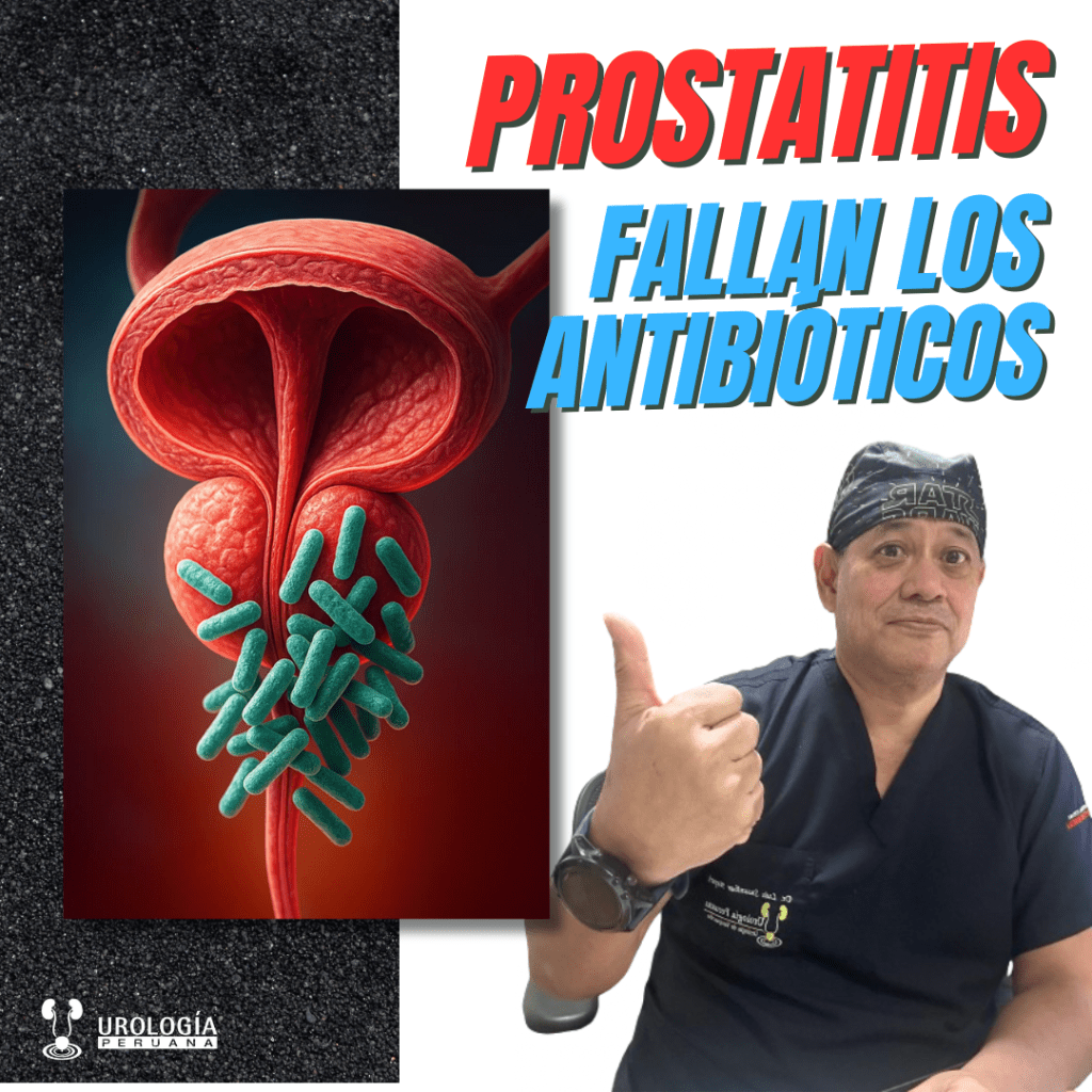 Por qué la prostatitis bacteriana es resistente a los&nbsp;anbtibióticos?