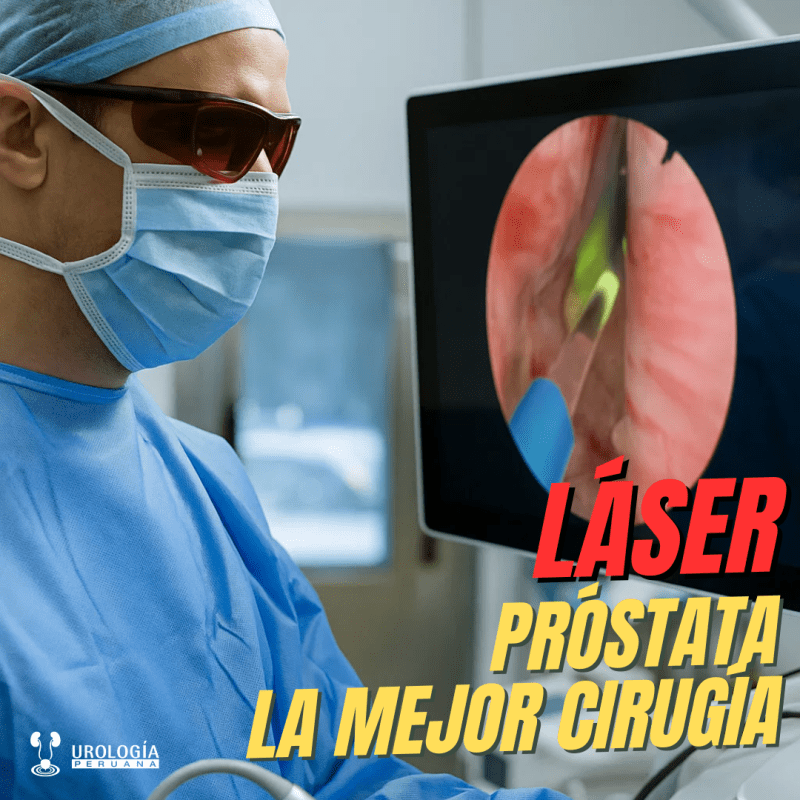 Cirugía de próstata con láser: tratamiento moderno y&nbsp;eficaz