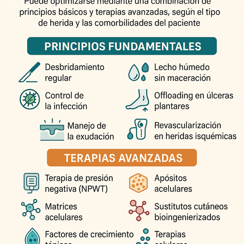 Cómo mejorar la curación de heridas. 2da&nbsp;parte