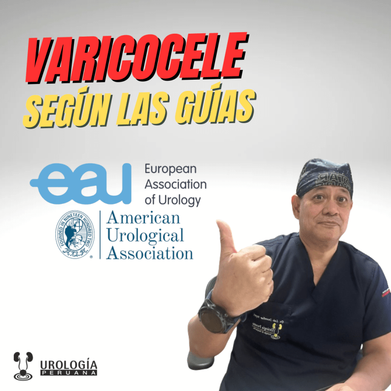 Varicocele según las&nbsp;guías