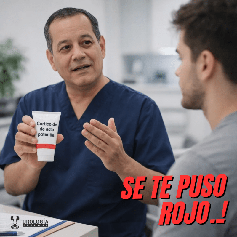 ¿Por qué la piel se enrojece tras dejar tu crema en el&nbsp;pene?