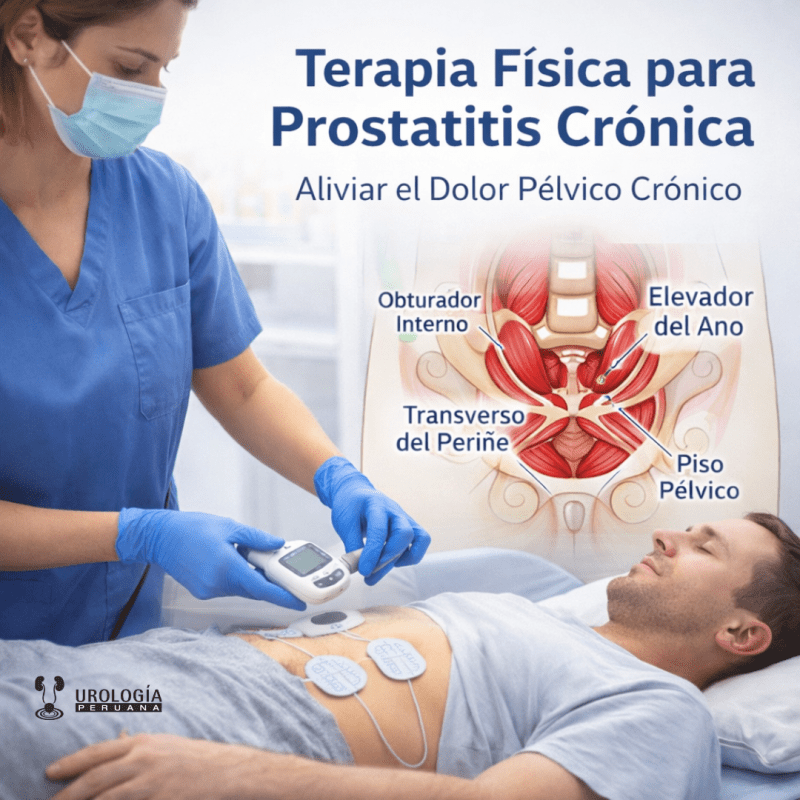 Prostatitis crónica y dolor: ¿cuántas sesiones de terapia&nbsp;pélvica?
