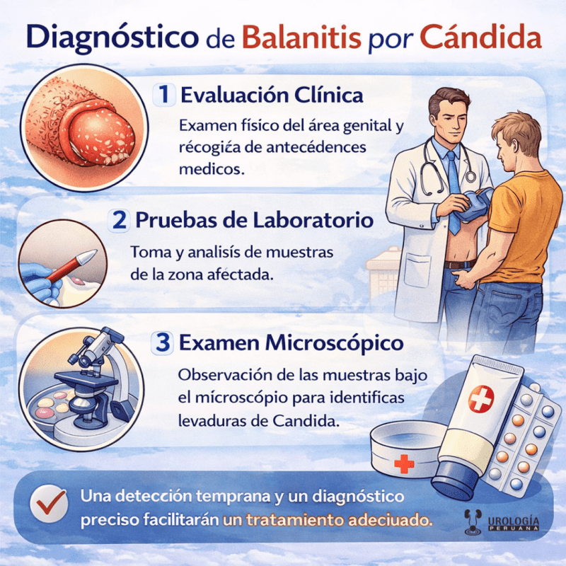 Balanitis por Candida: diagnóstico y&nbsp;tratamiento
