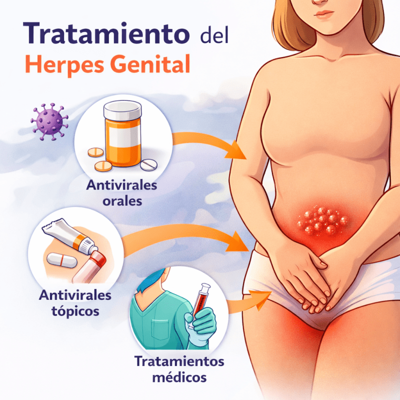 Tratamiento del herpes genital: dosis y&nbsp;opciones