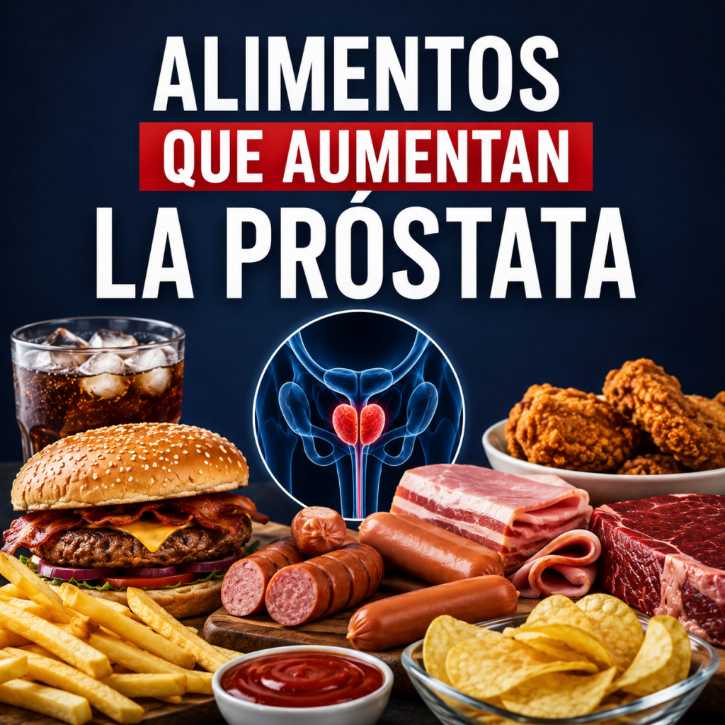 Alimentos que aumentan la próstata