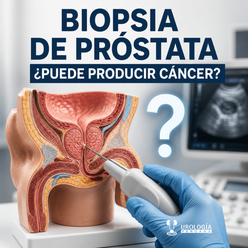 ¿La biopsia de próstata produce&nbsp;cáncer?