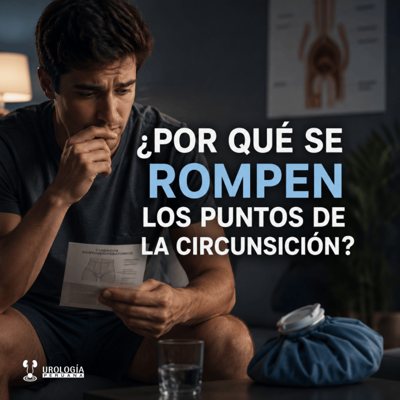 Por qué se rompen los puntos luego de la&nbsp;circuncisión.