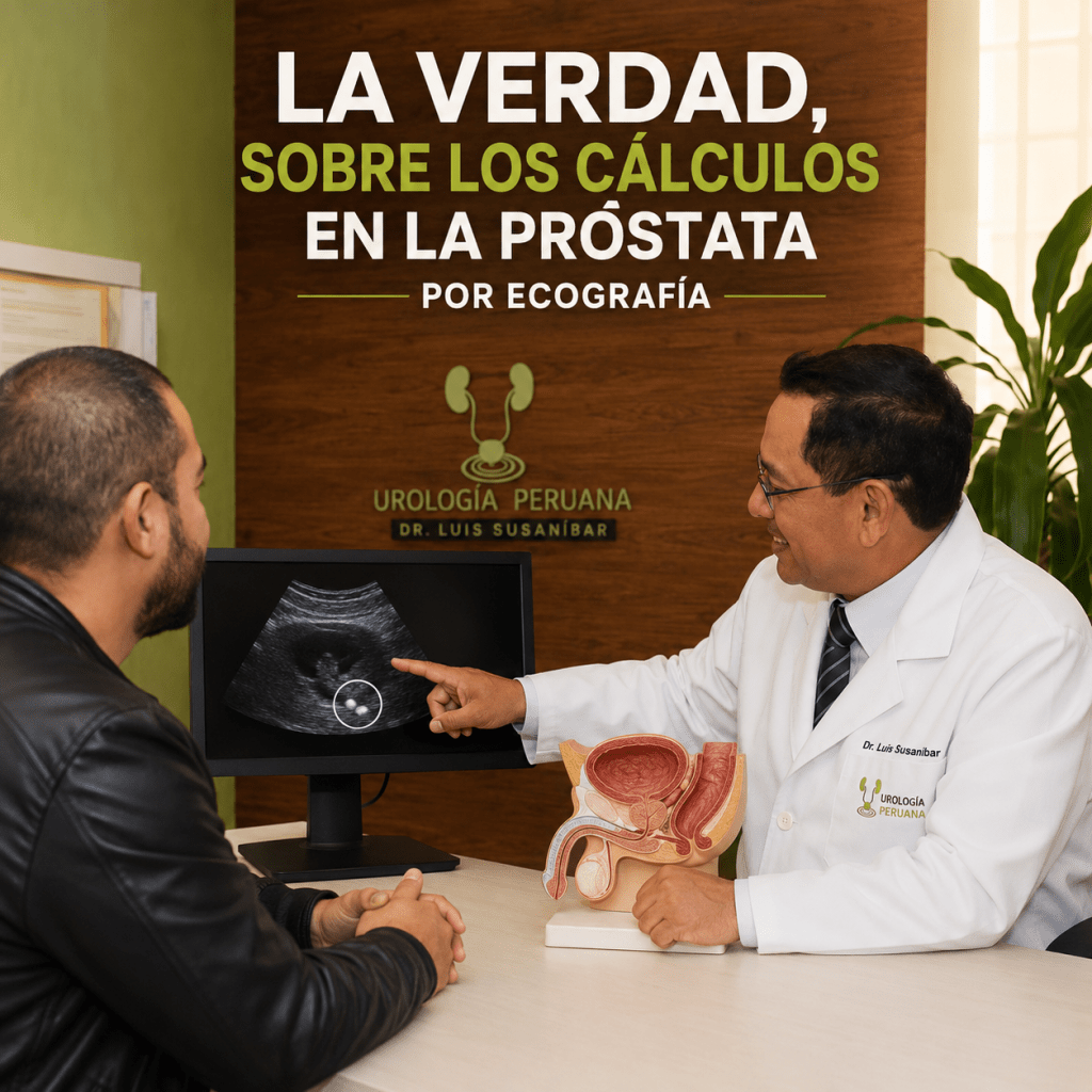 ¿Qué tan precisa es la ecografía abdominal para detectar cálculos o calcificaciones en la próstata?