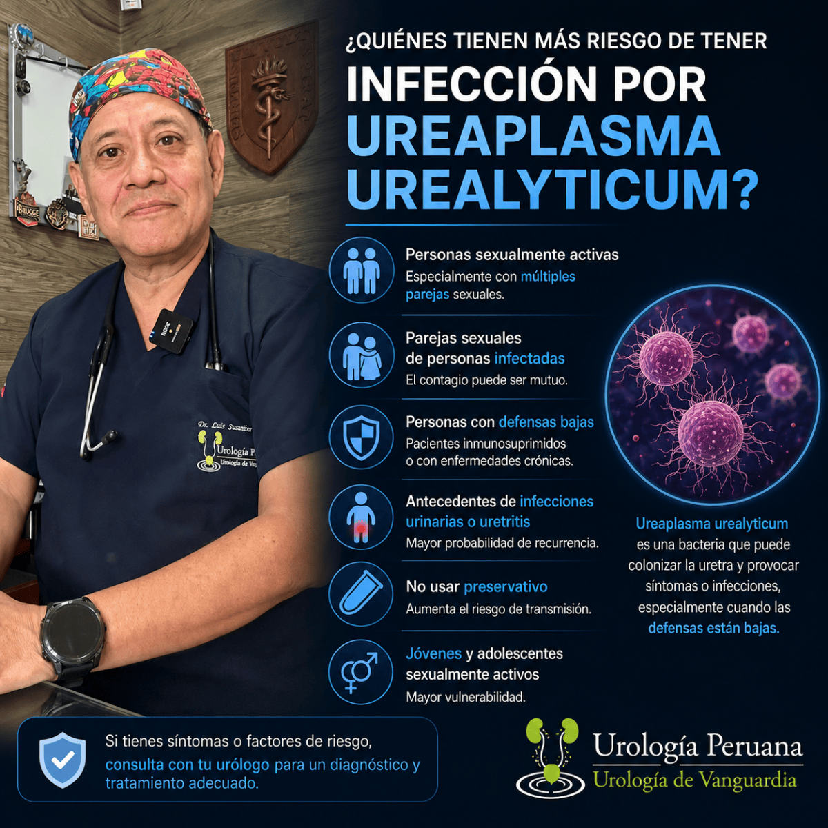 Quiénes tienen más riesgo de tener infección por Ureaplasma&nbsp;urealyticum