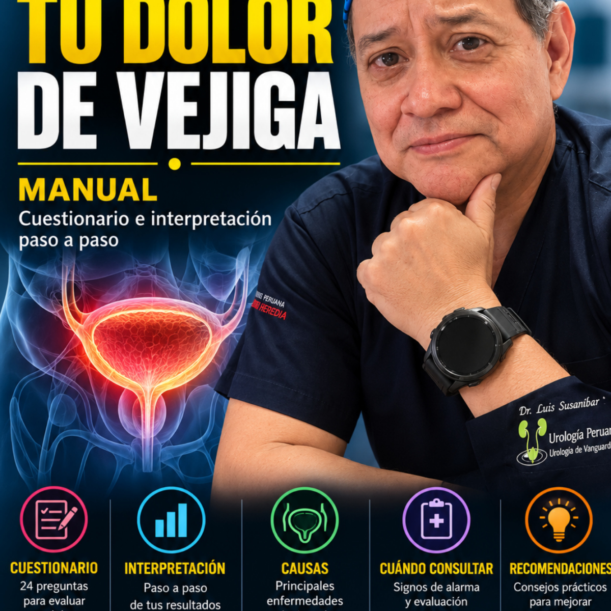 ¿Cómo interpretar el dolor de&nbsp;vejiga?